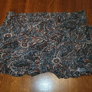 French Connection  Paisley shorts with side pockets
